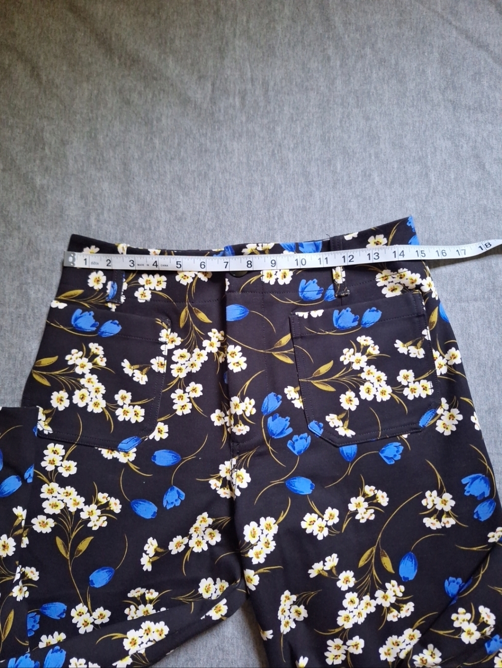 Maeve By Anthropologie The Collette Wide Leg Floral Pants Size 29 Petite - Picture 2 of 16